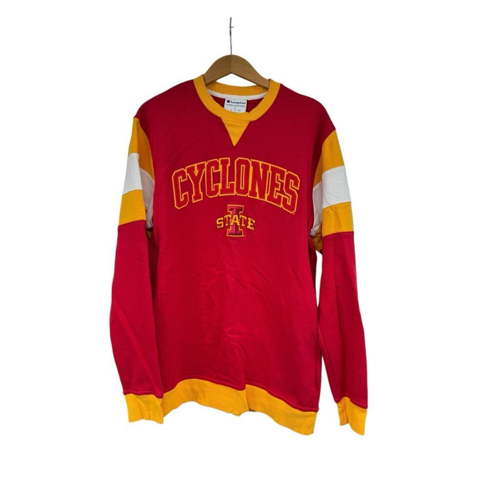 Iowa State University Cyclones Champion Crew Neck Sweatshirt Womens Large